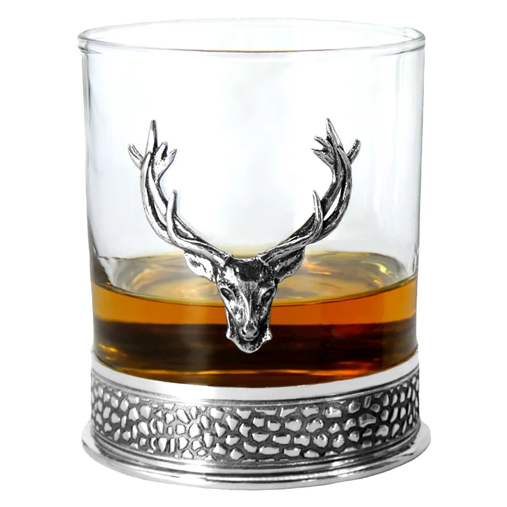 11oz REGAL STAG WHISKEY OR RUM SINGLE TUMBLER