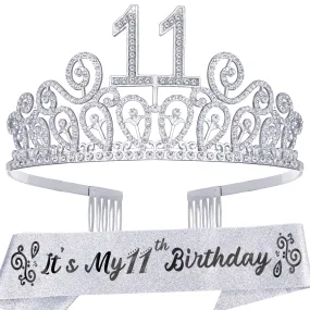 11th Birthday, 11th Birthday Gifts for Girls, 11th Birthday Tiara, 11th Birthday Tiara