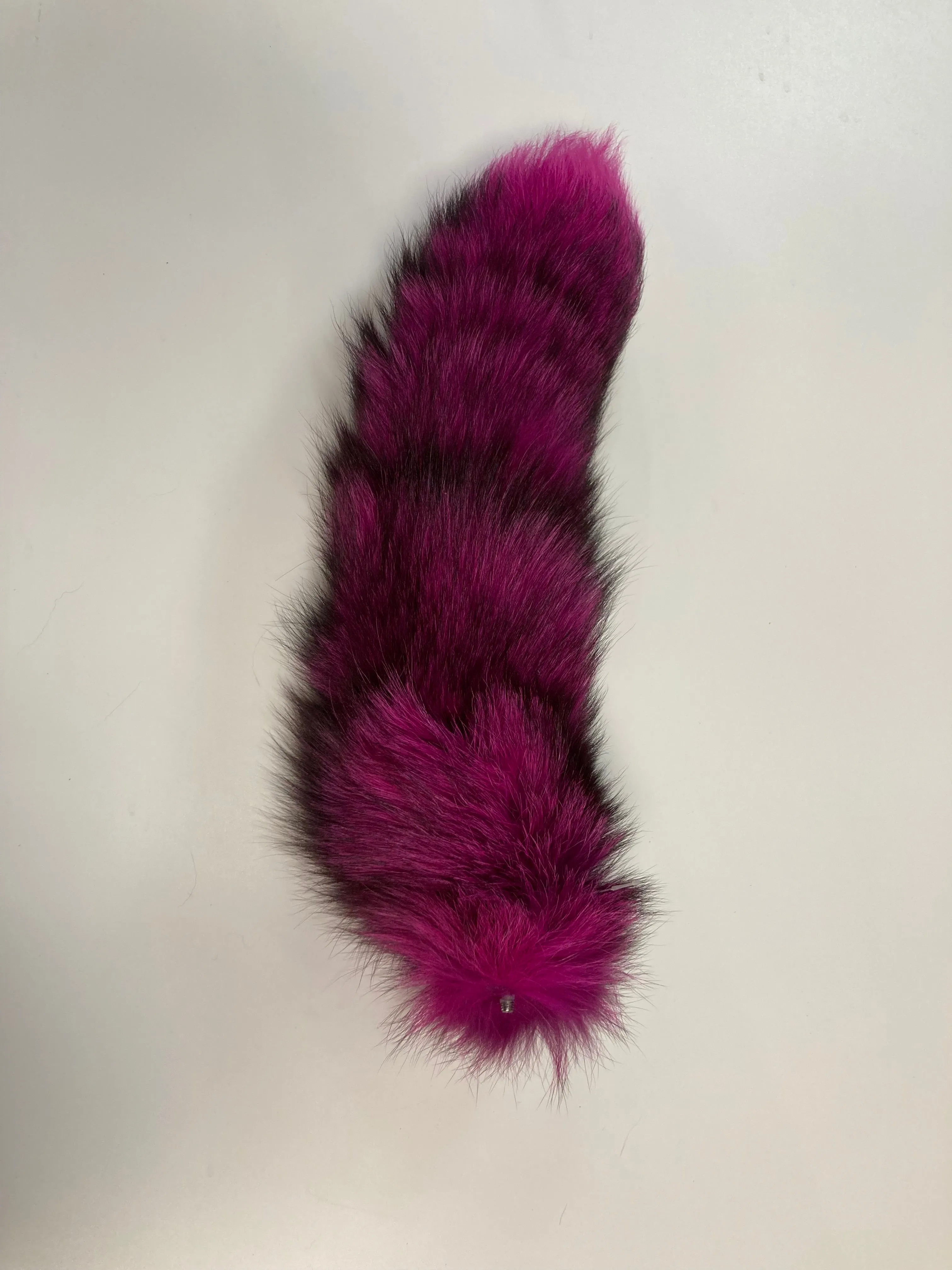 14-17 Dyed Fox Tail Plug Attachment