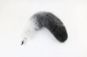 14-17 Dyed Fox Tail Plug Attachment