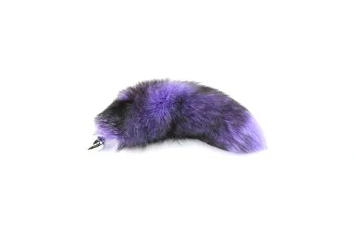 14-17 Dyed Fox Tail Plug Attachment