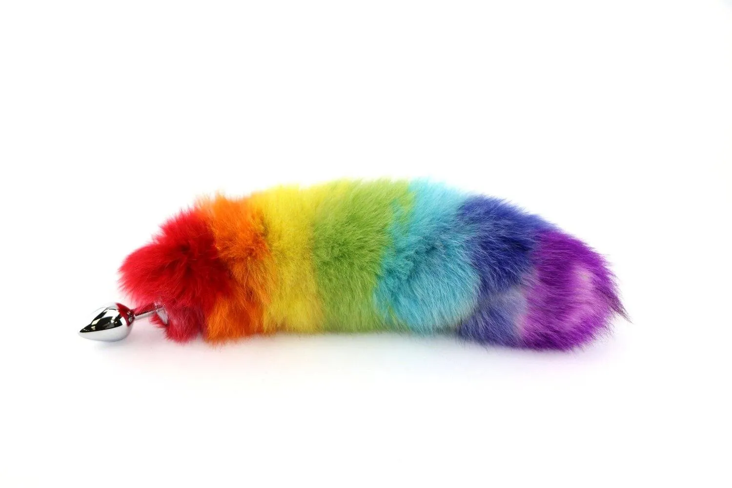 14-17 Dyed Fox Tail Plug Attachment