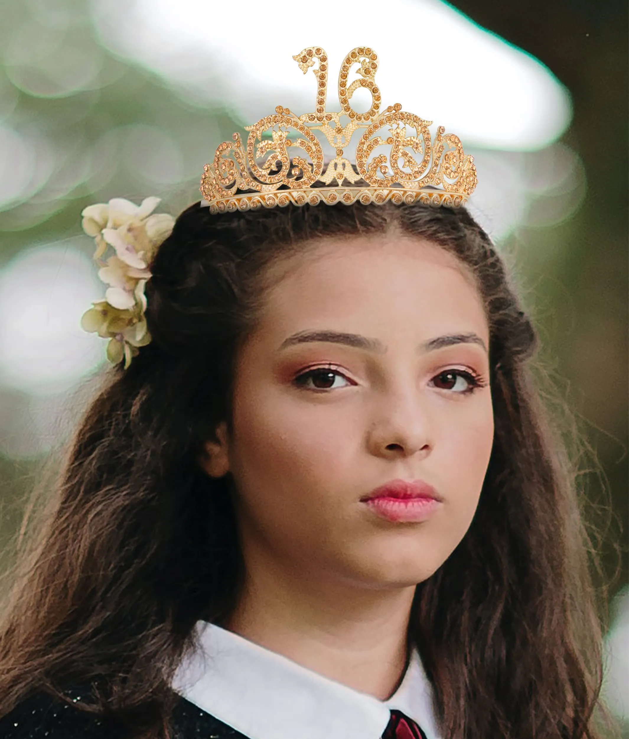 16th Birthday, 16th Birthday Gifts for Girls, 16th Birthday Tiara and Sash, 16th Birthday