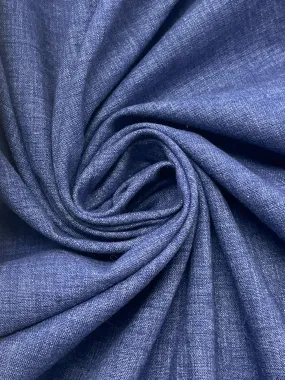 2 1/2 YD Poly/Cotton - Heather Blue