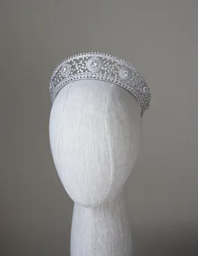 ANASTASIA Simulated Diamond Kokoshnik Tiara