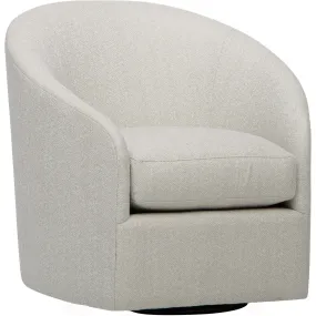 Arlo Swivel Chair, Warwick Oyster