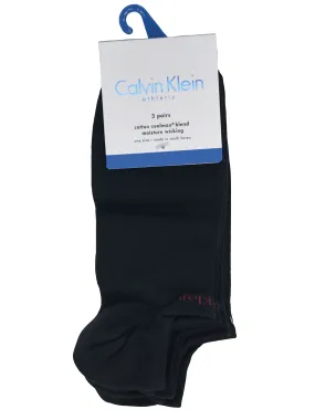 Calvin Klein Ankle 3-Pack MCL376 Black