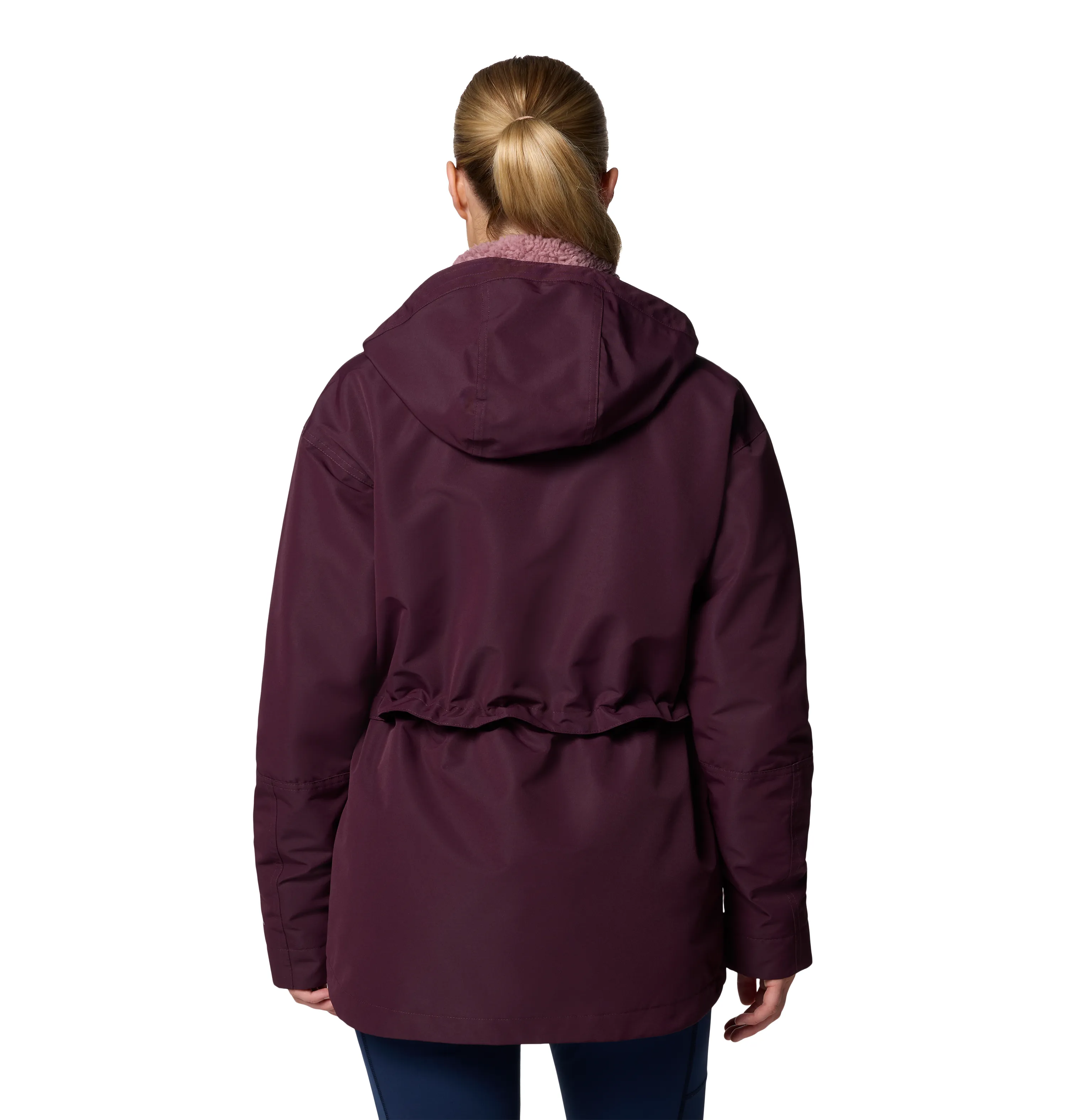 Columbia Women's Drop Ridge II Interchange 3-IN-1 Insulated Waterproof Jacket (Moonvista)(NEED PICS)