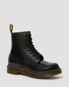 Dr Martens Women's 1460 PATENT LEATHER LACE UP BOOTS (Black)