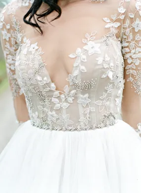 FLORA Crystal Bridal Belt