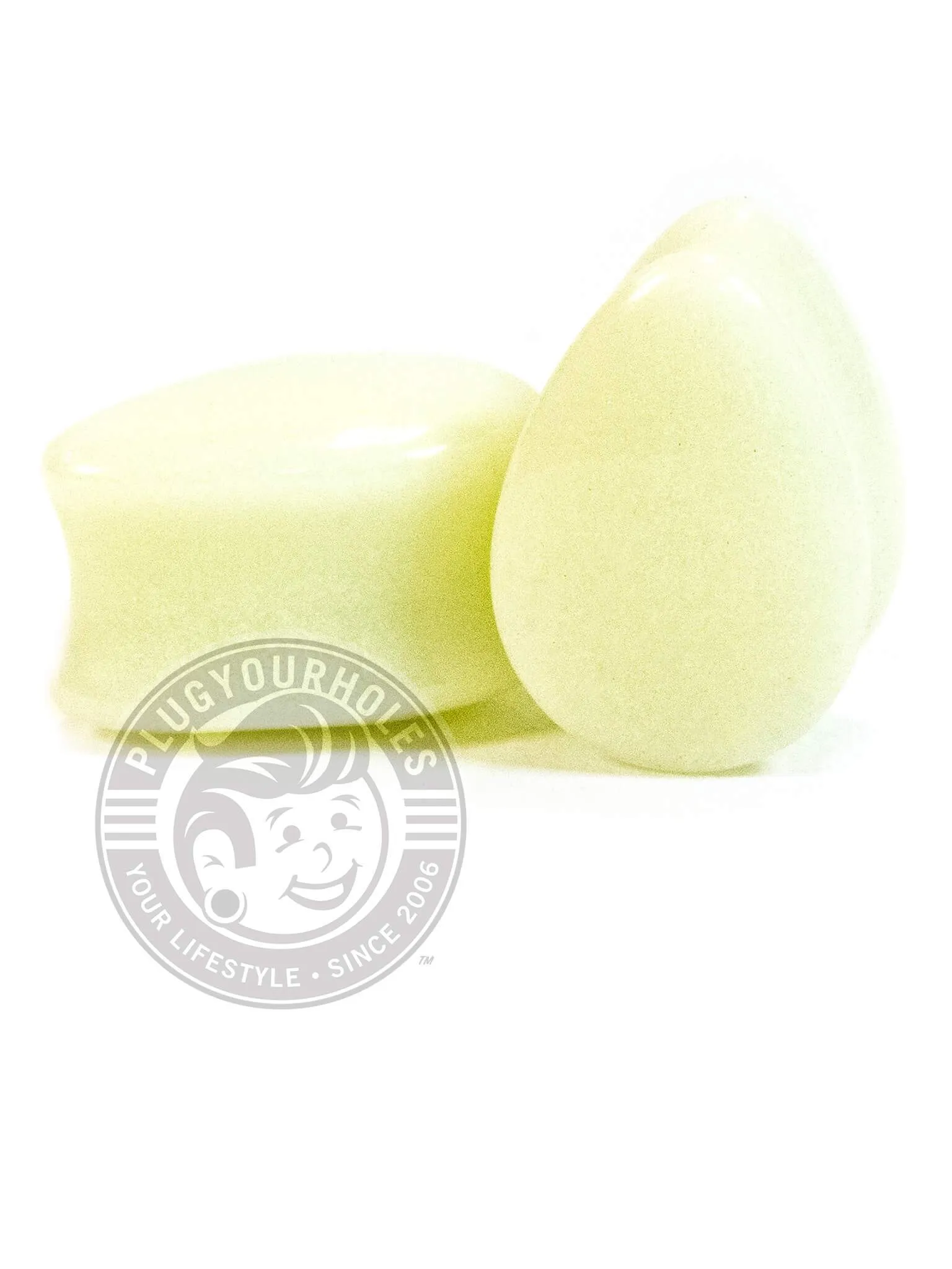 Glow Stone Teardrop Plugs