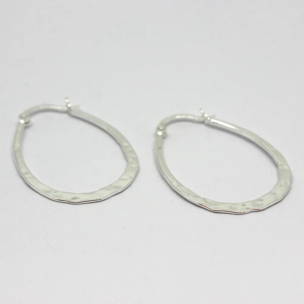 Hammered Hoops