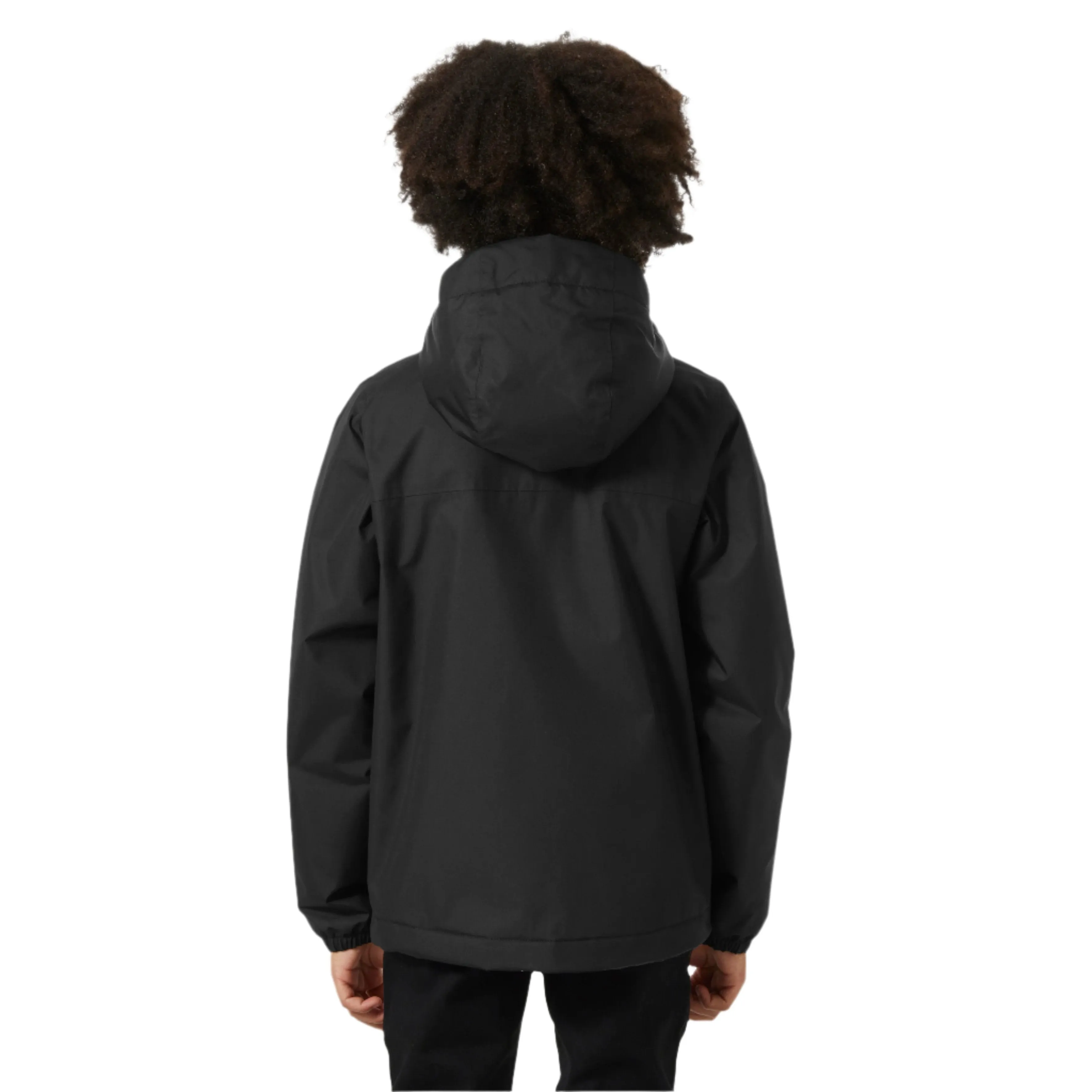 Helly Hansen Junior Vancouver Fleece Lined Insulated HT Waterproof Jacket (Black)(Ages 8-16)