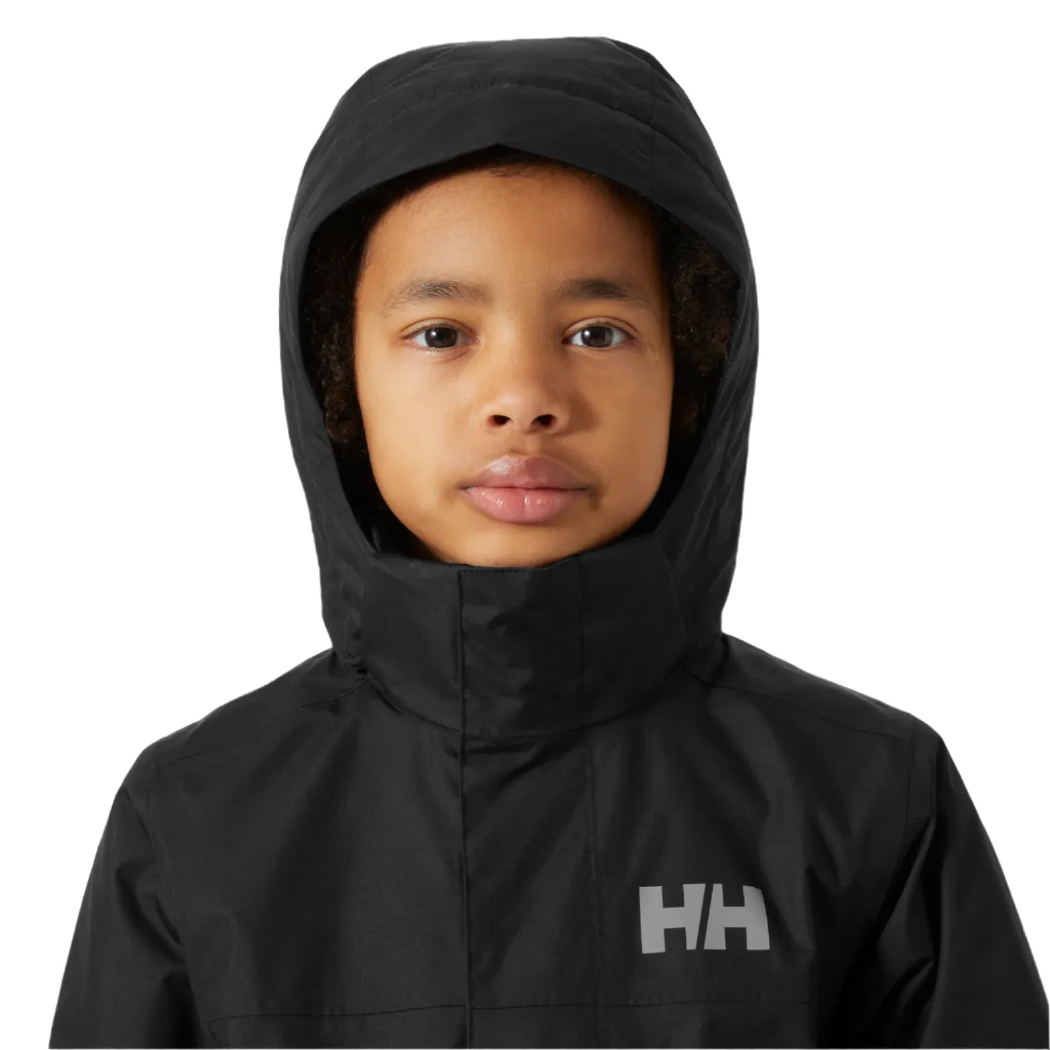 Helly Hansen Junior Vancouver Fleece Lined Insulated HT Waterproof Jacket (Black)(Ages 8-16)