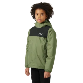 Helly Hansen Junior Vancouver Fleece Lined Insulated HT Waterproof Jacket (Lav Green)(Ages 8-16)