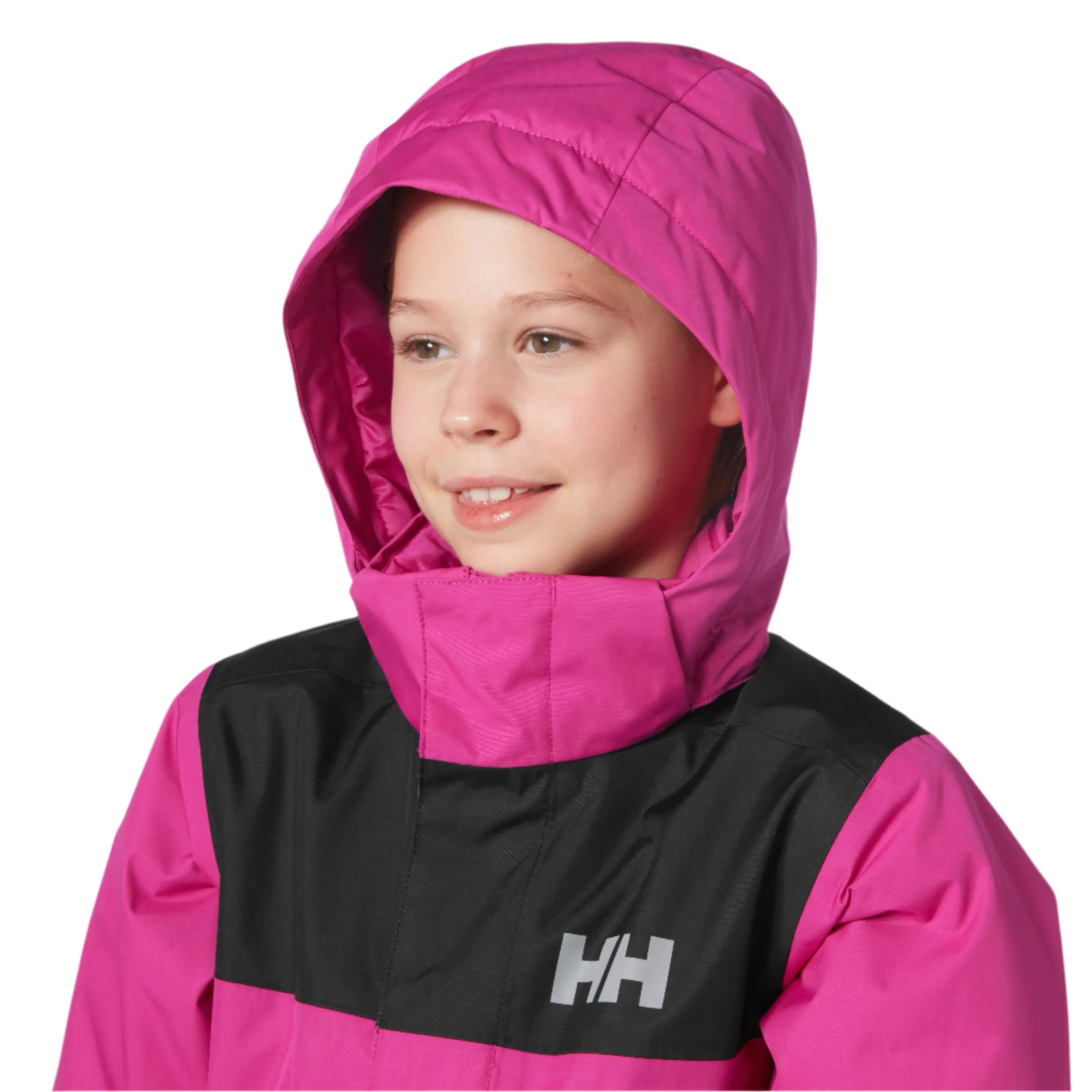 Helly Hansen Junior Vancouver Fleece Lined Insulated HT Waterproof Jacket (Magenta 2.0)(Ages 8-16)