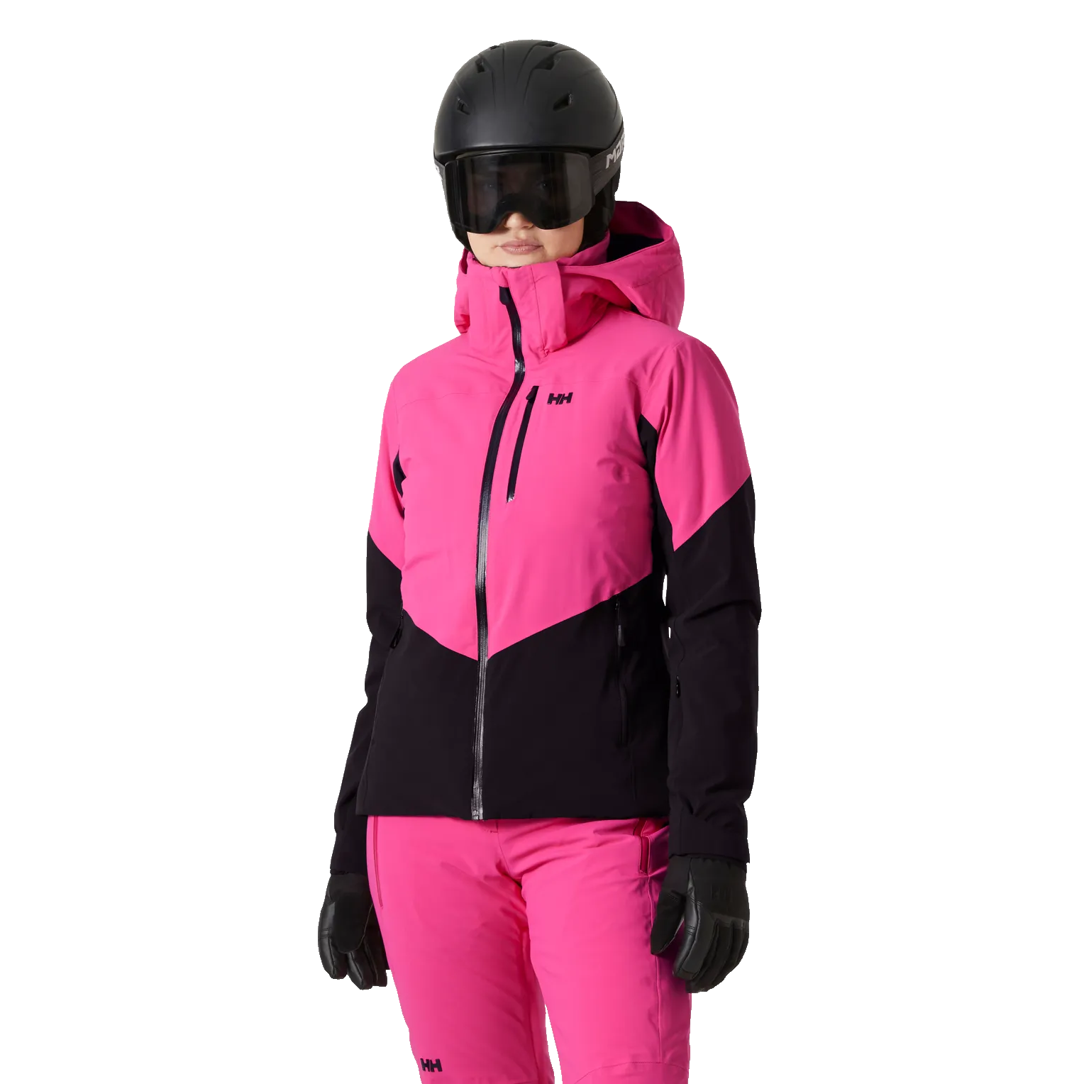 Helly Hansen Women's Alphelia Insulated HT Waterproof Ski Jacket (Dragon Fruit Black)