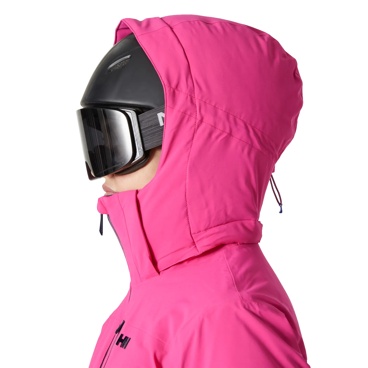 Helly Hansen Women's Alphelia Insulated HT Waterproof Ski Jacket (Dragon Fruit Black)