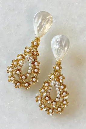 Judith Pear Teardrop Earring