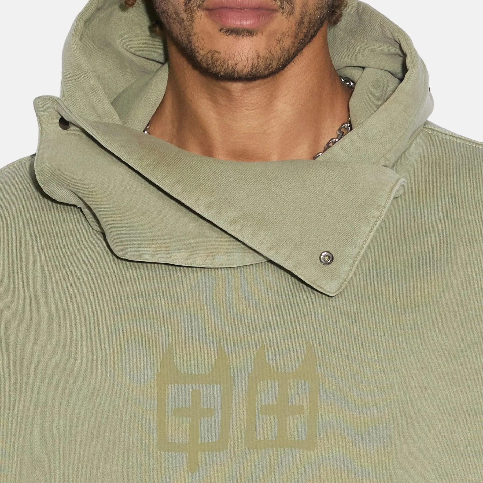 KSUBI Devil Trip Hoodie Khaki