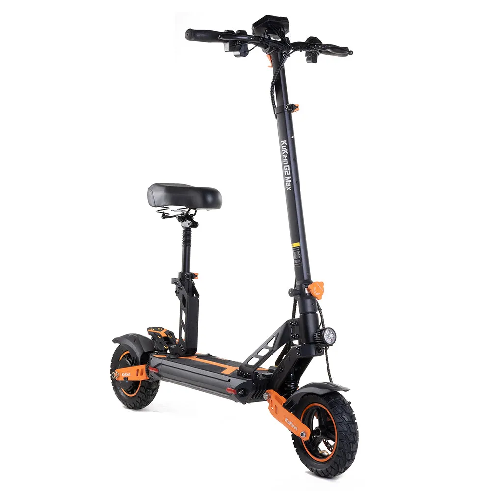 KuKirin G2 MAX Electric Scooter with Seat 10 Tires 1000W 48V 20Ah Battery