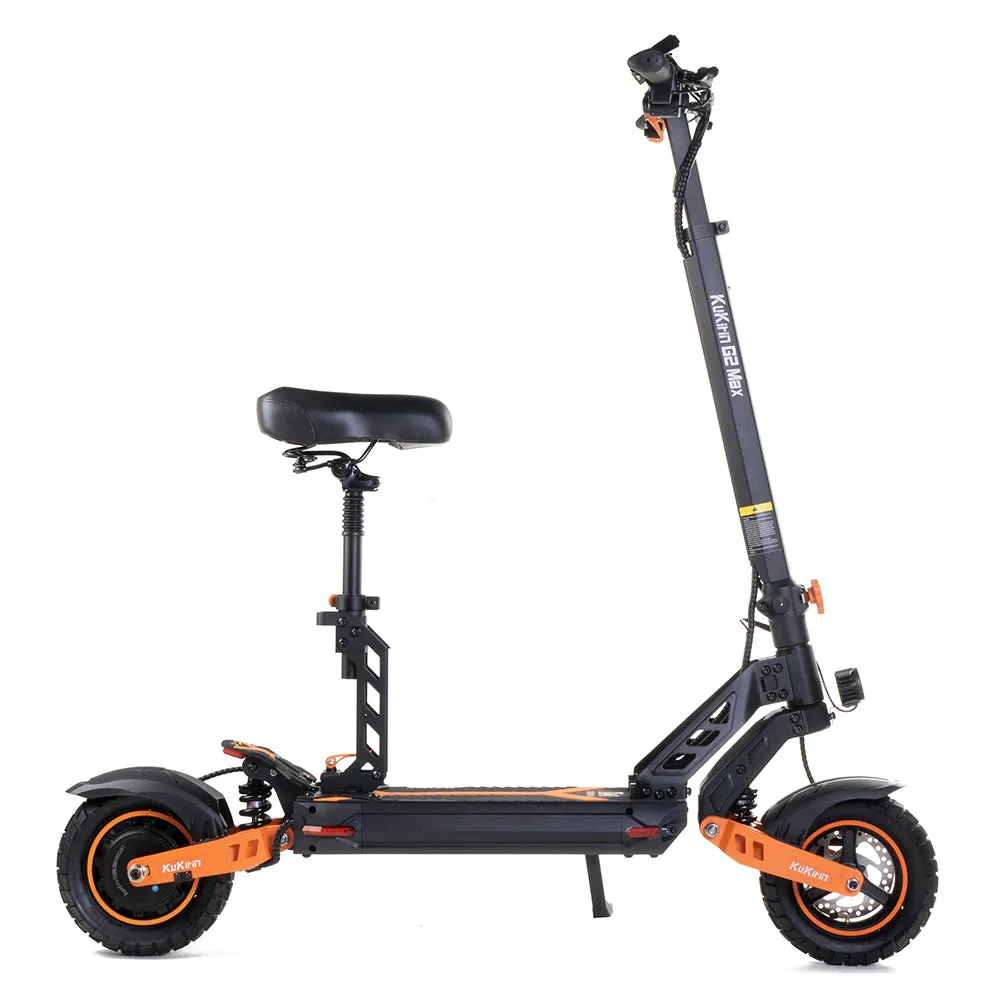 KuKirin G2 MAX Electric Scooter with Seat 10 Tires 1000W 48V 20Ah Battery