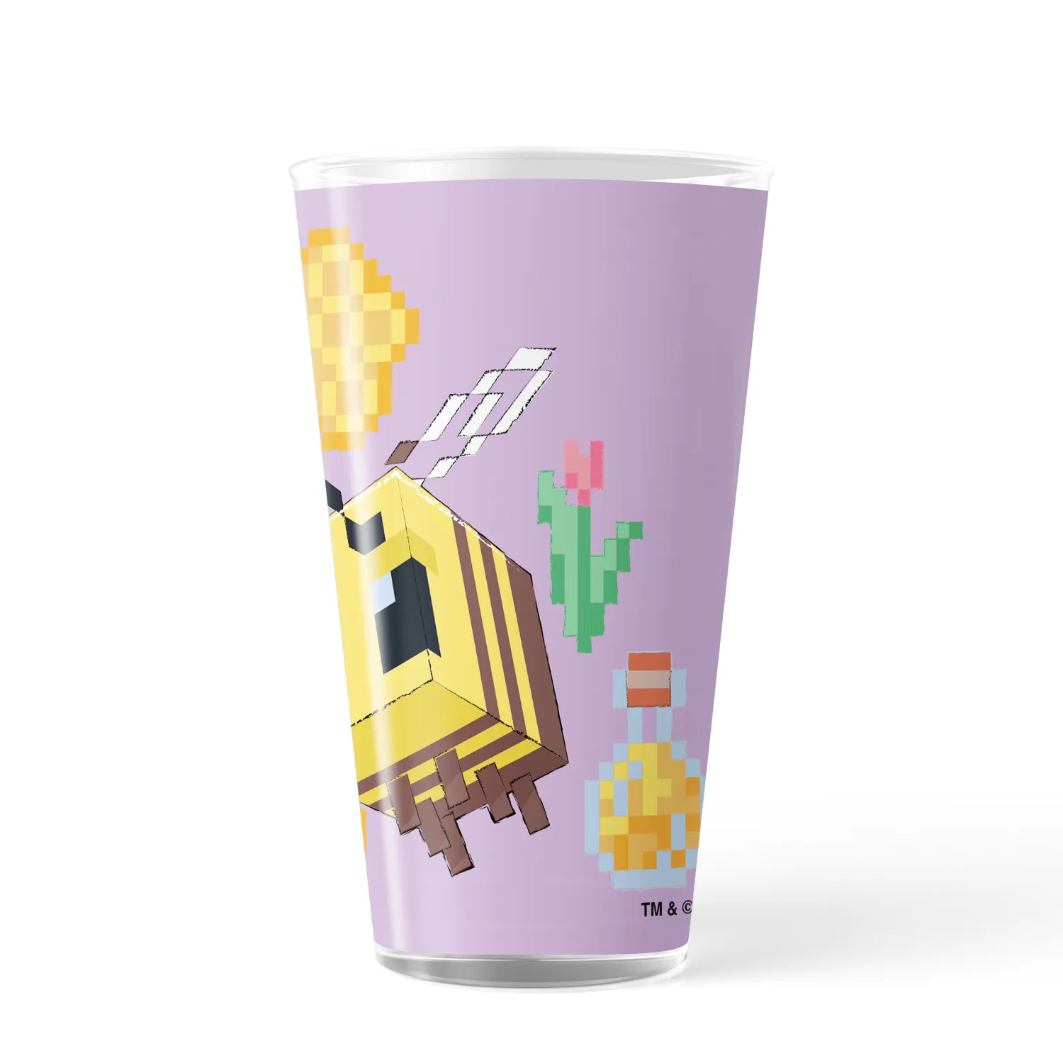 Minecraft Craft Without Limits 17 oz Pint Glass