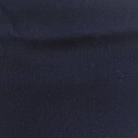 Navy Poly Blend: 1 yd