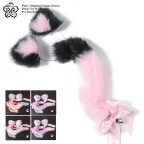 NEKO EARS WITH TAIL PLUG SET