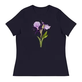 Purple Flowers 1 Women's Relaxed T-Shirt