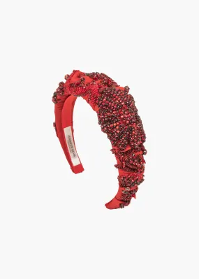 Scarlette Headband -- Ruby