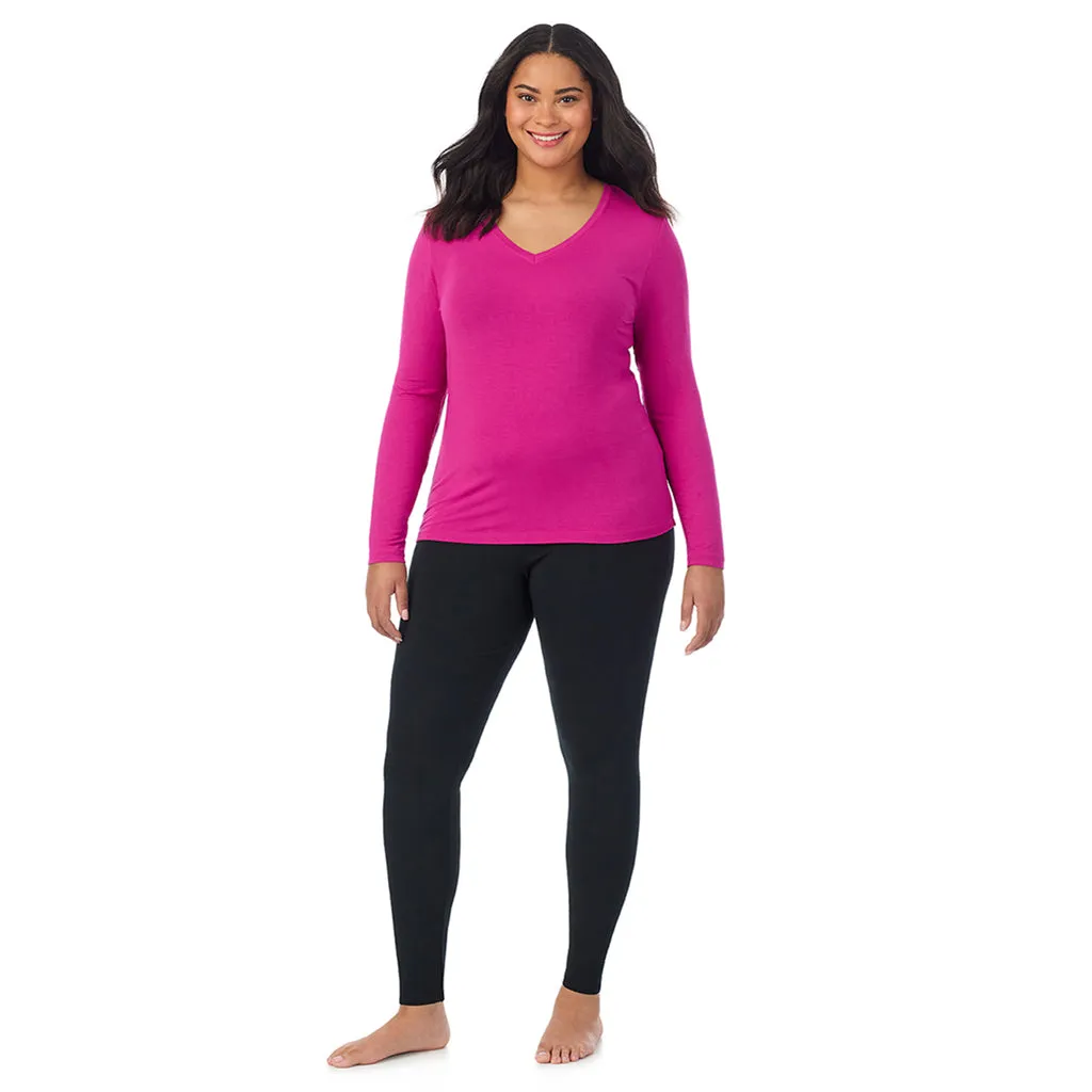 Softwear With Stretch Long Sleeve V-Neck PLUS