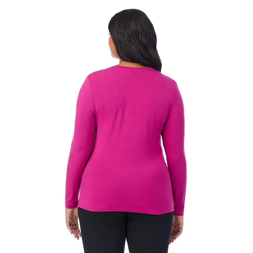 Softwear With Stretch Long Sleeve V-Neck PLUS