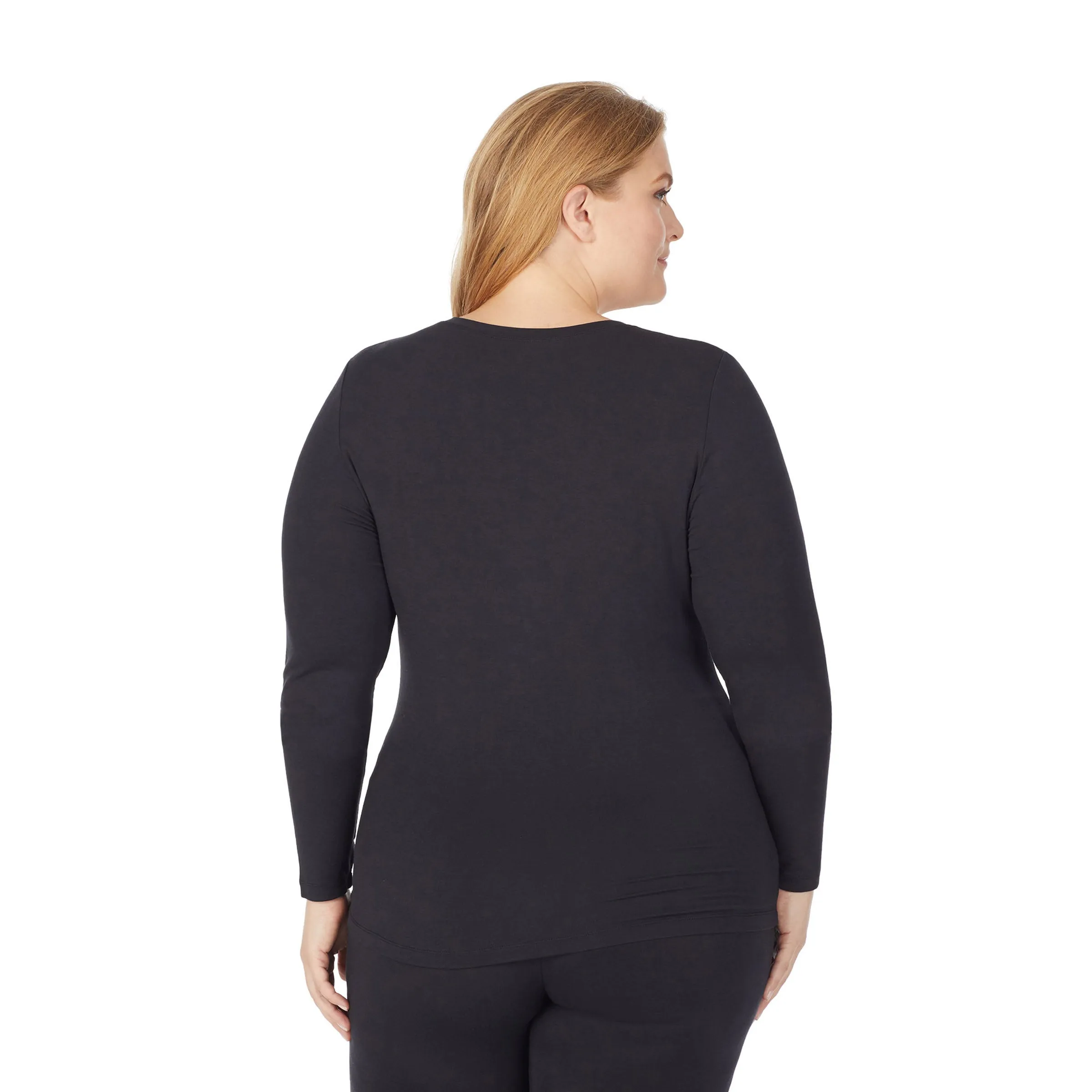 Softwear With Stretch Long Sleeve V-Neck PLUS